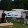 Die OpenOffice.org Usergroup war auch vertreten.